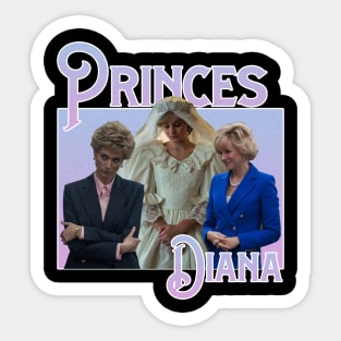 Princess Diana // 80s Aesthetic Vintage Vibes // Sticker